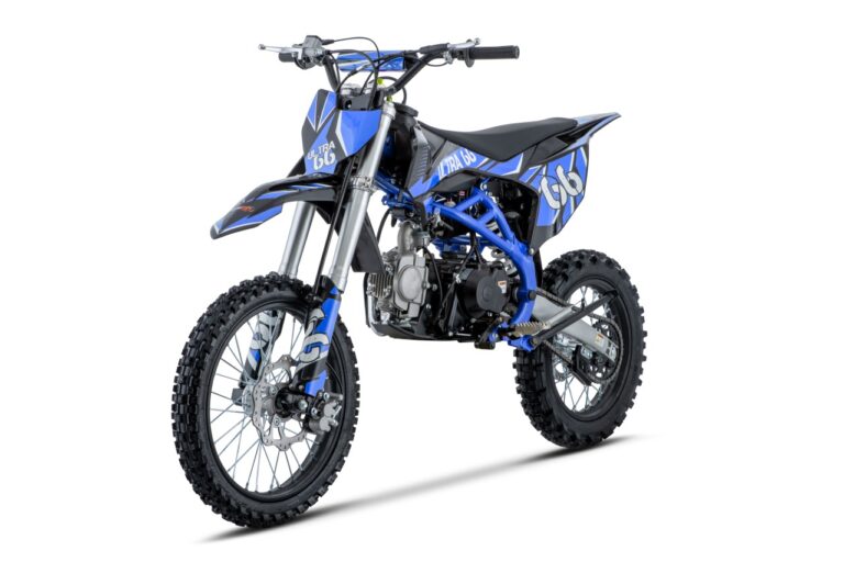 Motorower spalinowy ULTRA 66 125cc Niebieski, 4-suw, E-Start,