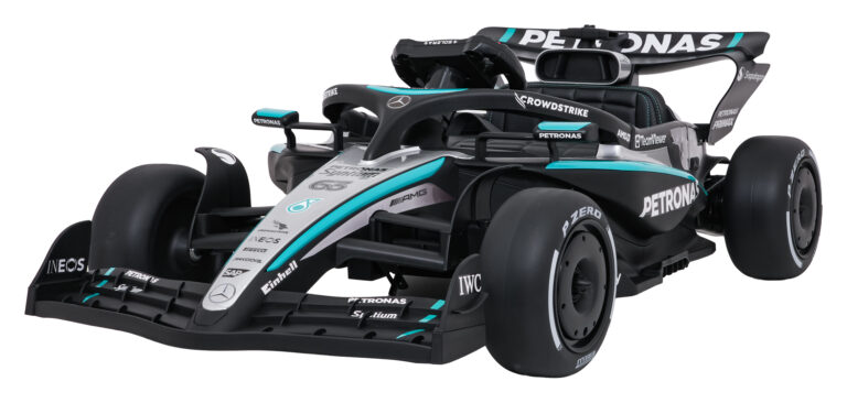 Elektryczny bolid dla dzieci AMG Petronas F1, czarny, 12 V, z pilotem 2,4 GHz