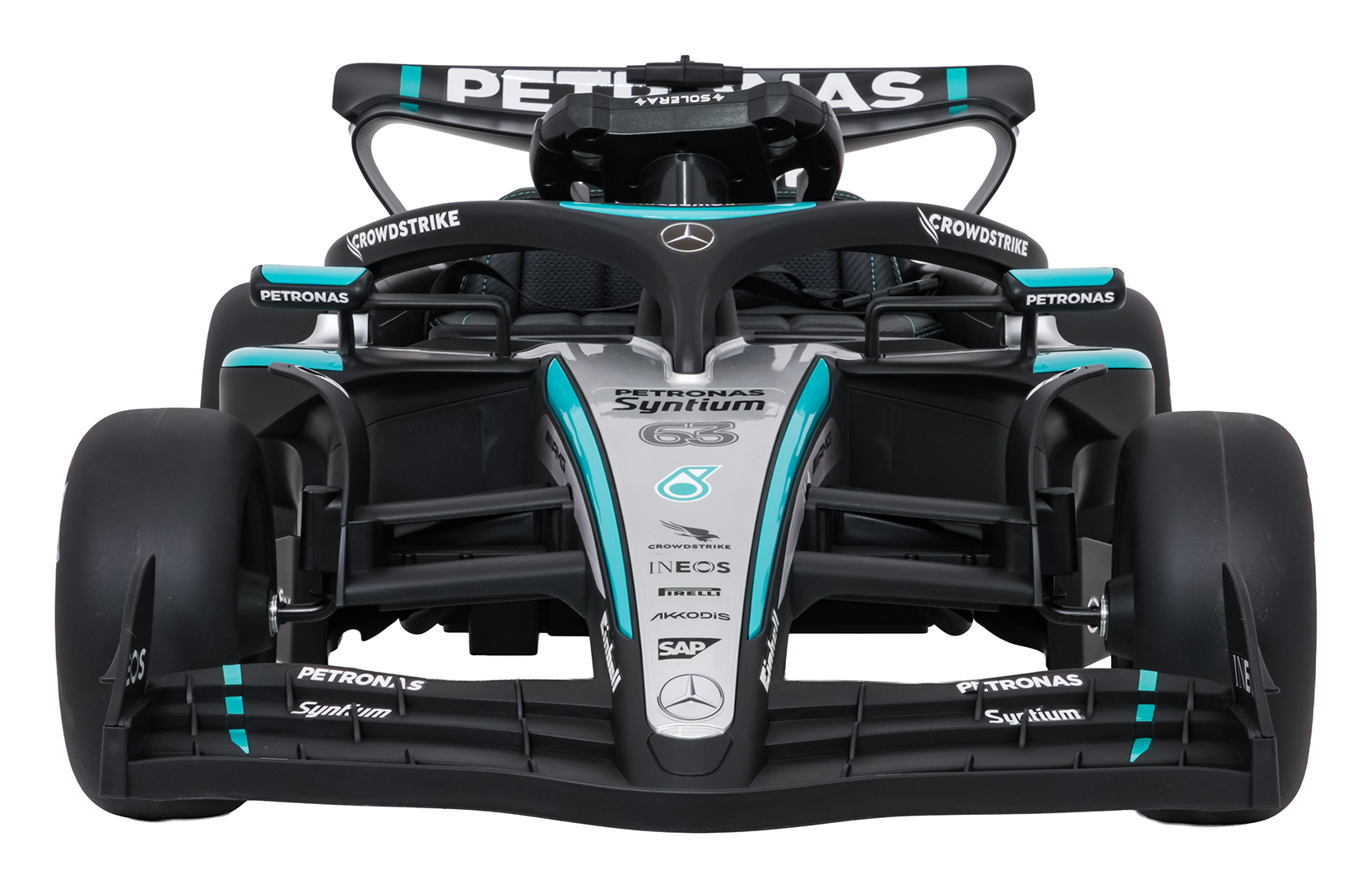 Elektryczny bolid dla dzieci AMG Petronas F1, czarny, 12 V, z pilotem 2,4 GHz – zdjęcie 2